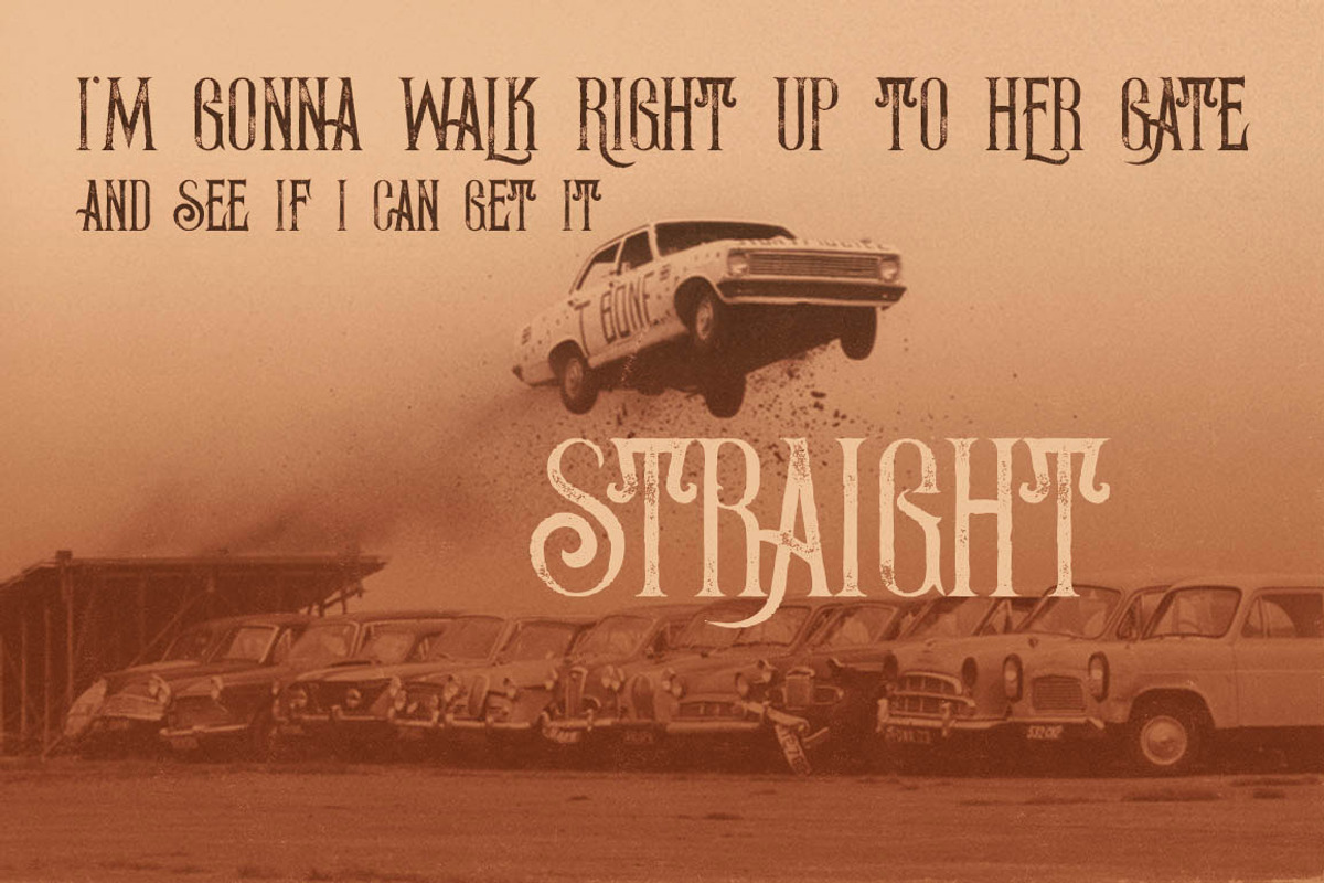 Thunder Typeface preview 3