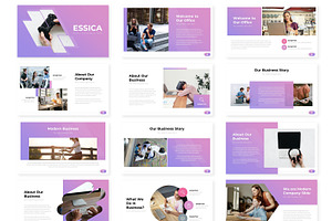 Essica - Google Slide Template