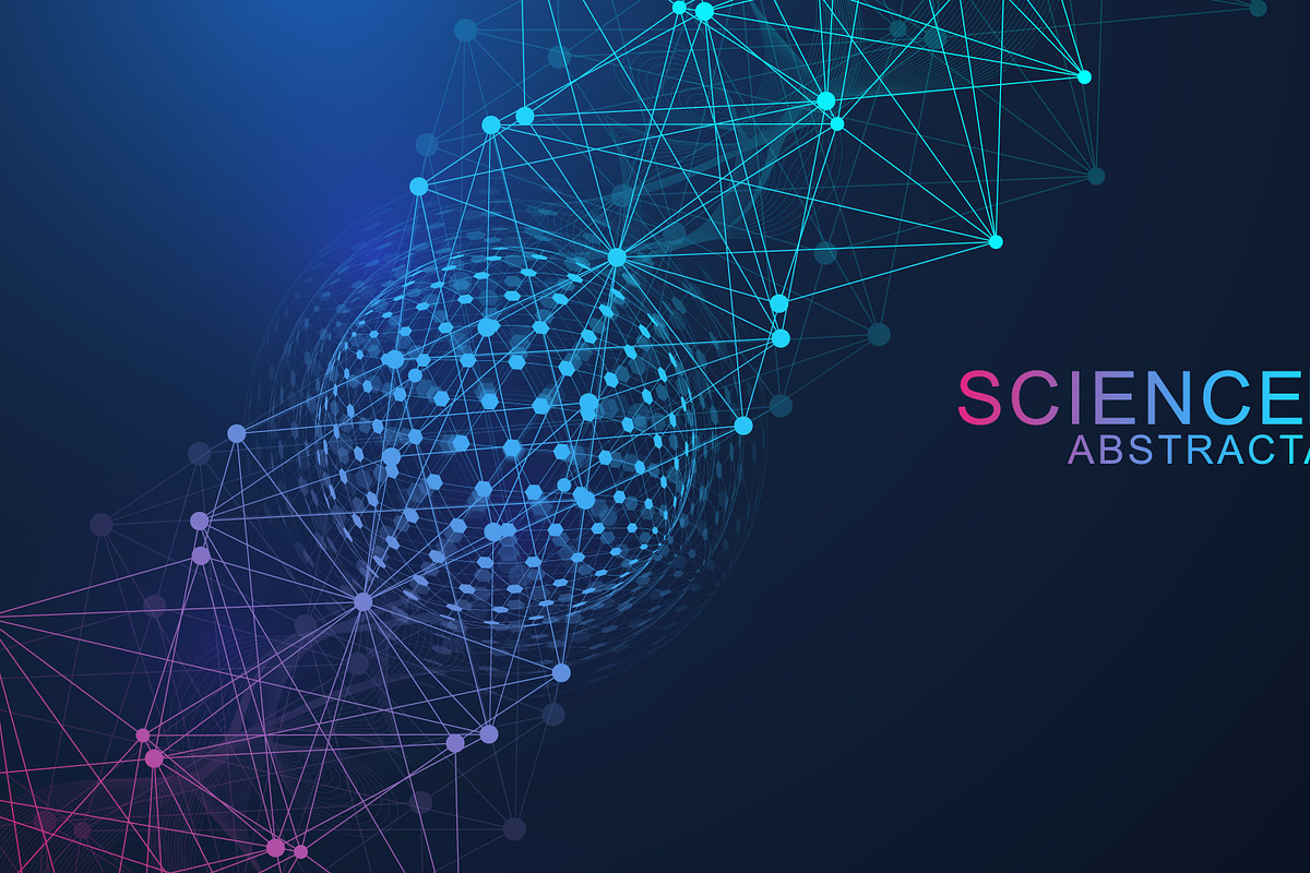 AI technology abstract background, a Background Graphic by pro500