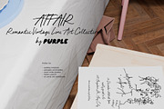 Affair: Romantic Vintage Line Art, a Decorative Illustration by Purple (Thumbnail 8 of 13)