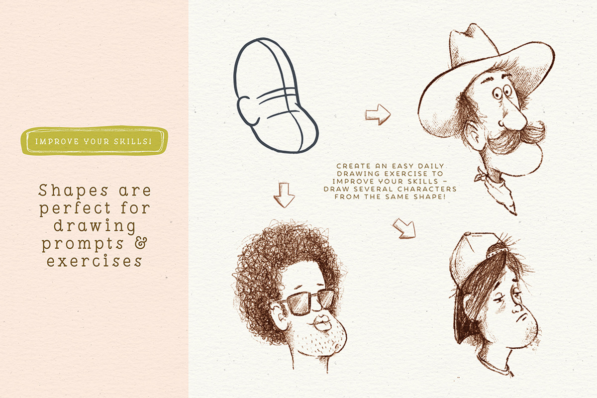 Procreate People Drawing Toolkit, a Brush Add-On by Lisa Glanz (Photo 12 of 14)