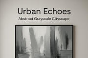 Abstract Grayscale Cityscape, a Texture Graphic by 3d_model_tifotizi (Thumbnail 1 of 3)