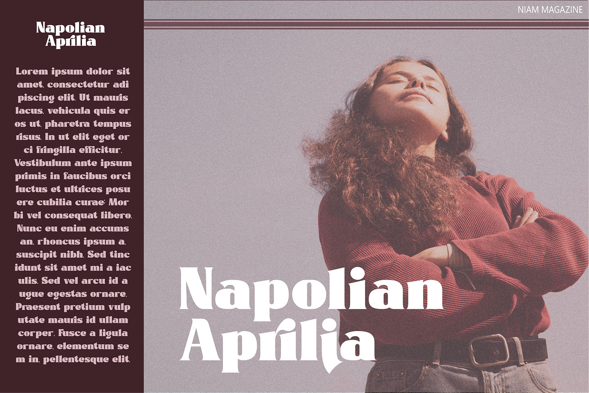 Sila - Serif Modern, a Serif Font by Khoir (Photo 7 of 10)