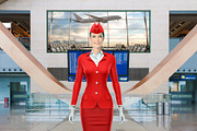Stewardess Uniform Mockup, a Product Mockup by PSD Market (Thumbnail 1 of 4)