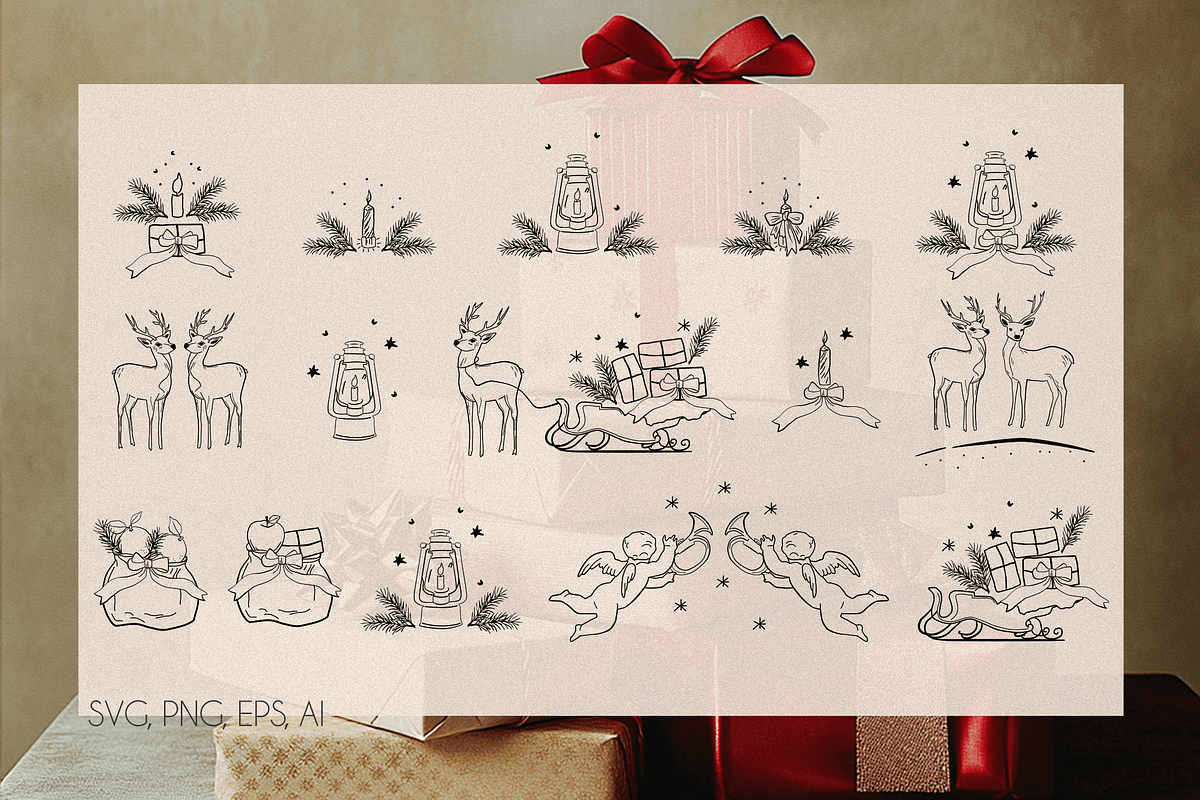 Christmas tale - holidays art, an Object Graphic by DigARTbyHavroshka (Photo 6 of 11)