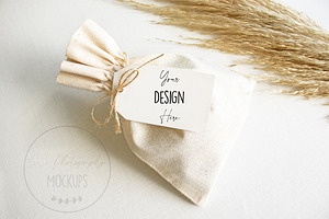 Blank Gift or Favor Tag Mockup JPG