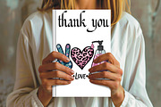 Peace love sanitize leopard heart pe, an Illustration by CrexoraLab (Thumbnail 4 of 4)