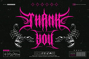 Metal Lung Typeface, a Blackletter Font by alit design (Thumbnail 20 of 20)