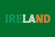 Clover Love St Patrick's Day Font, a Slab Serif Font by vladocar (Thumbnail 5 of 8)