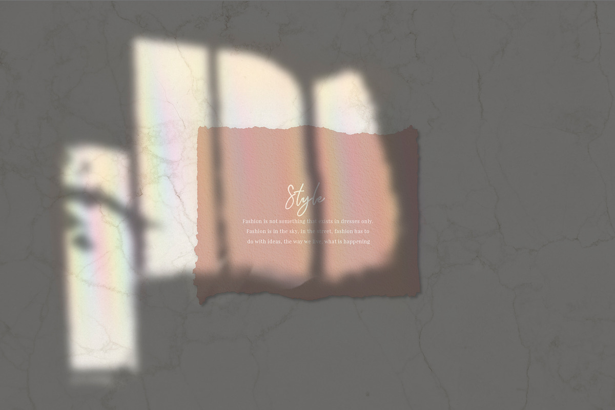Rainbow shadows, an Object Graphic by Digital Breath templates (Photo 3 of 10)