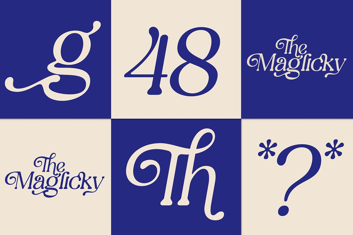 Glory - Hand Draw Italic Serif, a Serif Font by Luna Shop (Photo 7 of 8)