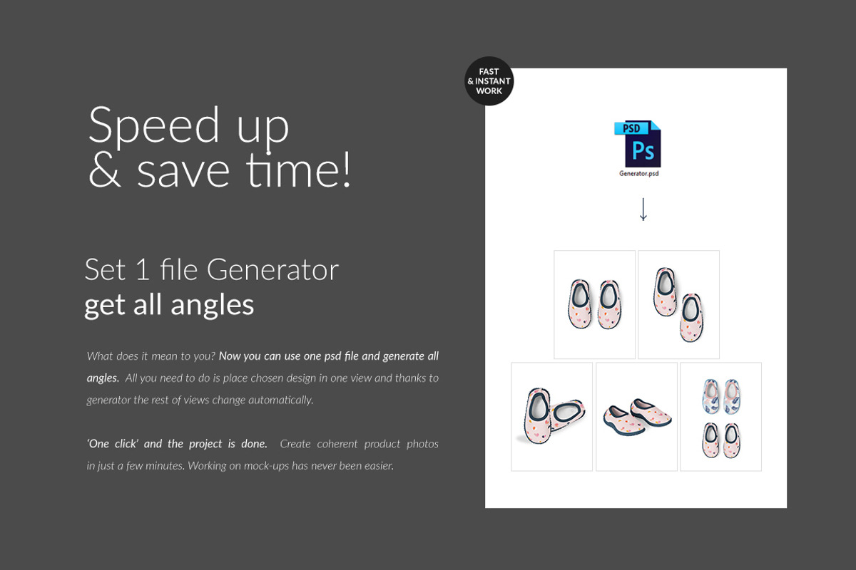 Baby Bathing Shoes Mock-ups Set, an Apparel Mockup by Mocca Mockups Store (Photo 2 of 2)