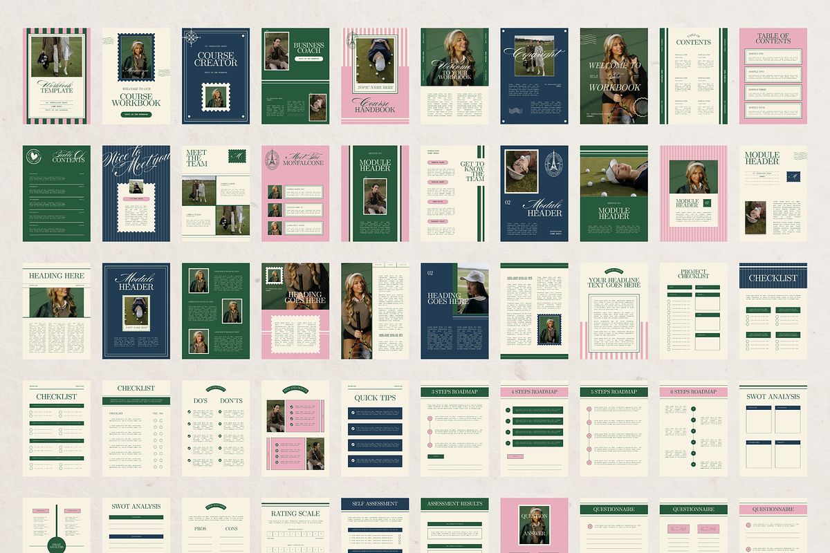 Canva Workbook Template for Coaches preview 7