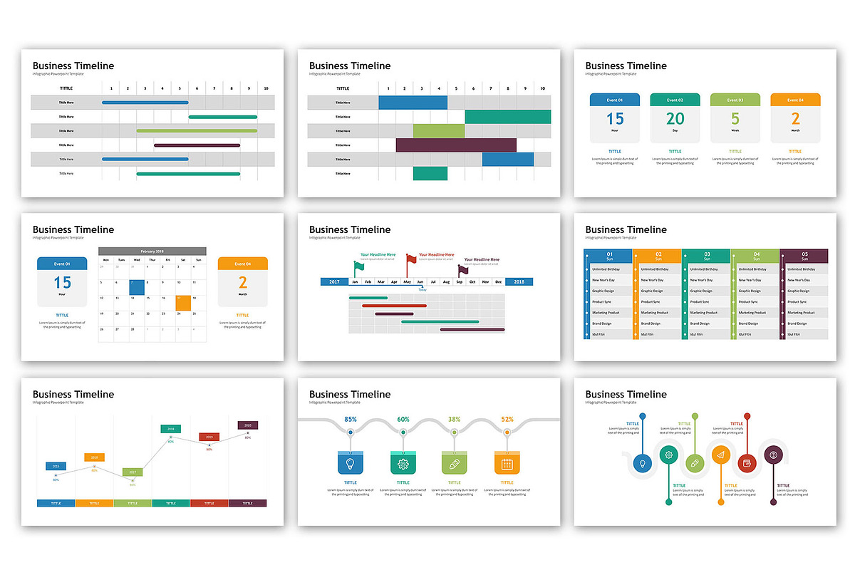 Timeline Presentation - Infographic, a Presentation Template by ...