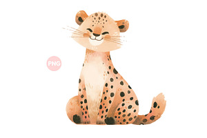 Cute Baby Leopard Animal