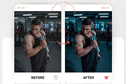 Gym lightroom presets Gym filter, a Preset Add-On by presetsroom (Thumbnail 8 of 13)