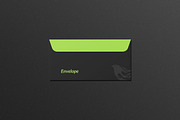 DL Envelope Mockup, a Merchandise Mockup by Pikachudesign (Thumbnail 4 of 5)