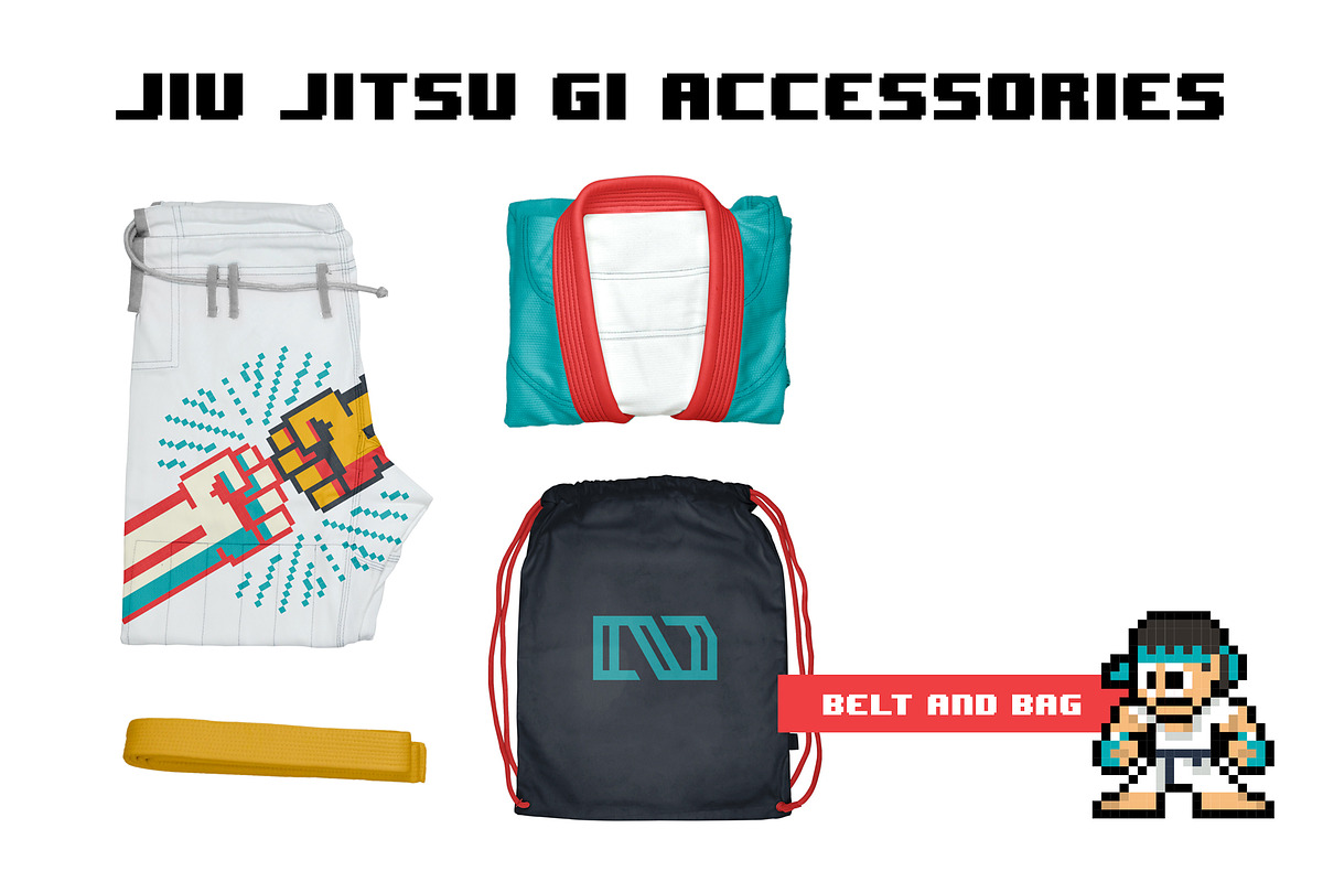 Jiu Jitsu Gi Mockup Bundle, a Mockup by Supah Shop (Photo 7 of 7)