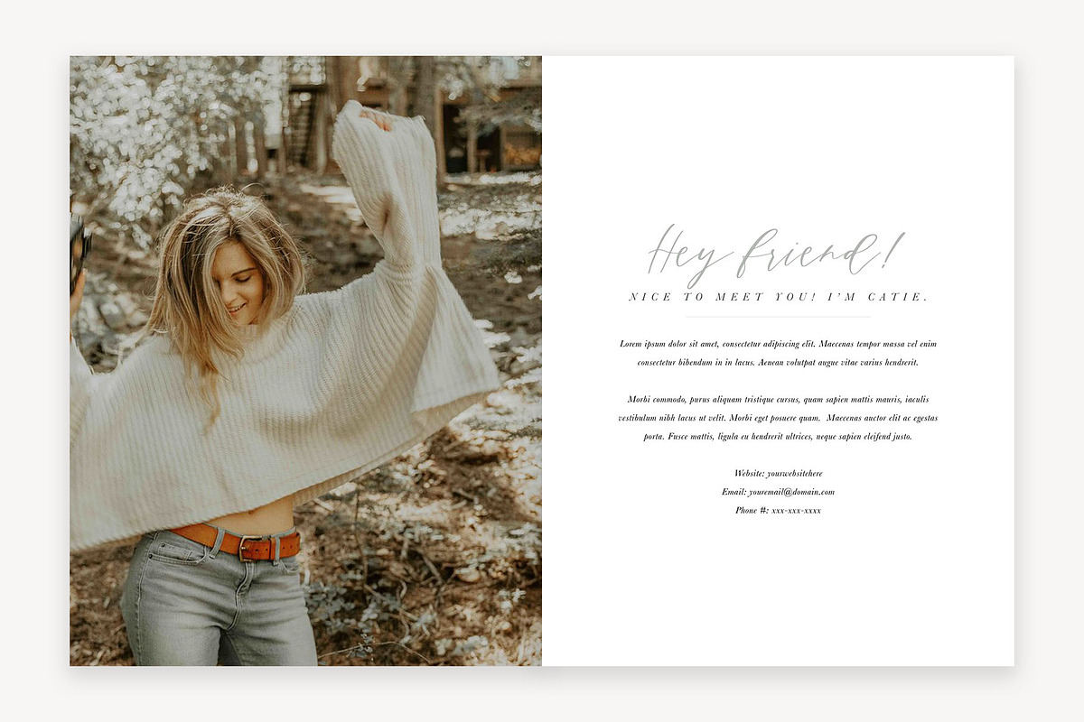 35-Page Wedding Photography Magazine, a Magazine Template by molly ho studio (Photo 2 of 8)