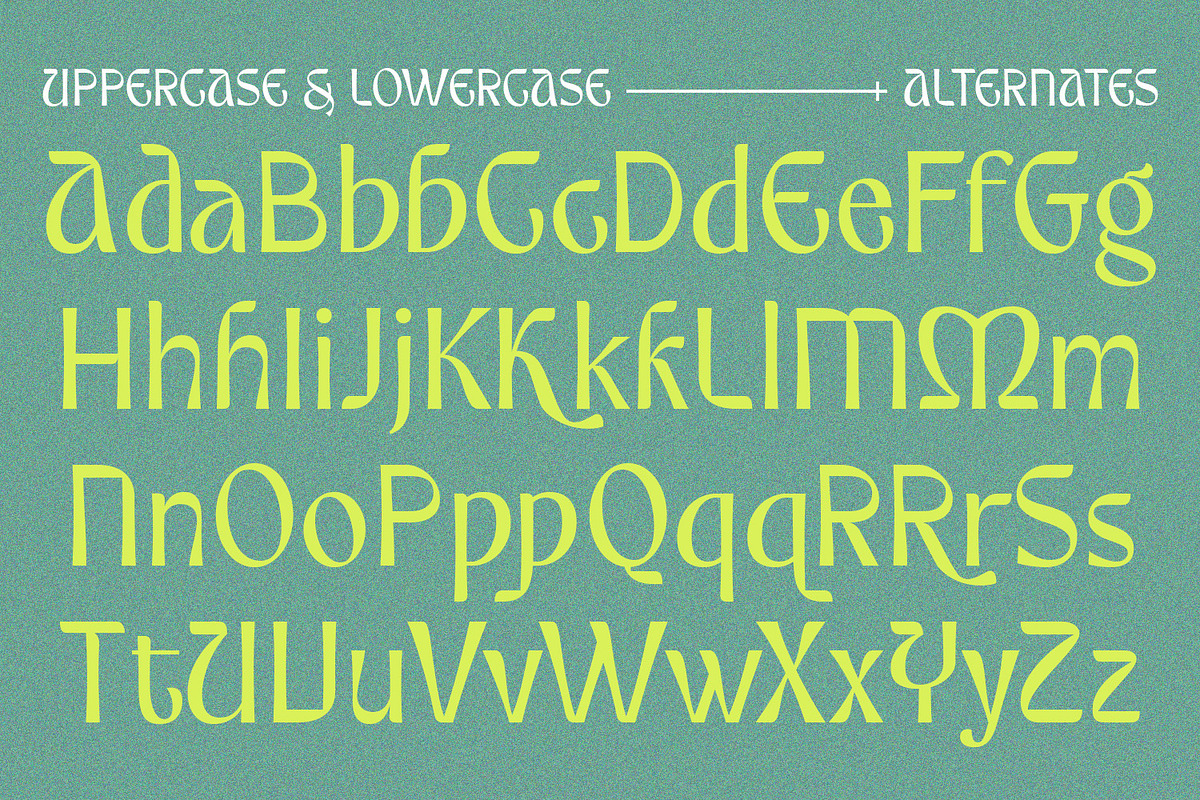 Veganza – Quirky Display Font, a Sans Serif Font by Almarkhatype (Photo 9 of 11)