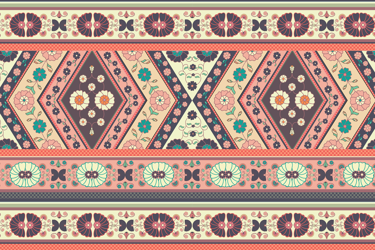 Boho Style Four Patterns, a Pattern Graphic by Ania Illustration (Photo 3 of 7)
