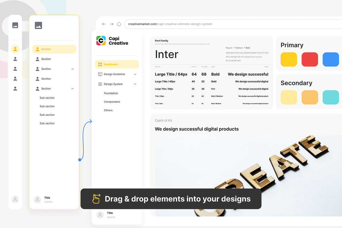 Ultimate  Design System, a Templates & Theme by Capi Product (Photo 8 of 8)