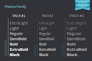 Plasma - NORMAL WIDE, a Sans Serif Font by Corradine Fonts (Thumbnail 6 of 6)