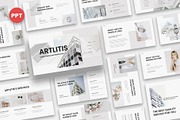 Artlitis - Minimalism Powerpoint, a Presentation Template by Fit-tee (Thumbnail 1 of 6)