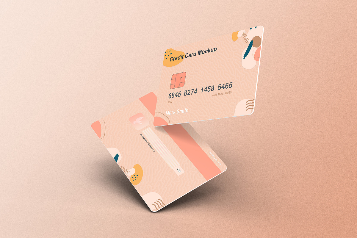Credit Card Mockups Set | 51 PSD, a Print Template by ExplicitConcepts (Photo 10 of 51)
