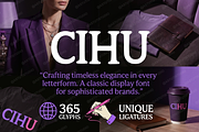 Cihu - Modern Elegant Serif, a Serif Font by Astuti Studio (Thumbnail 4 of 25)