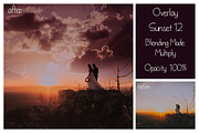 30 Dramatic Sunset Sky Overlays, a Texture Graphic by LovePhotoMoment (Thumbnail 14 of 14)