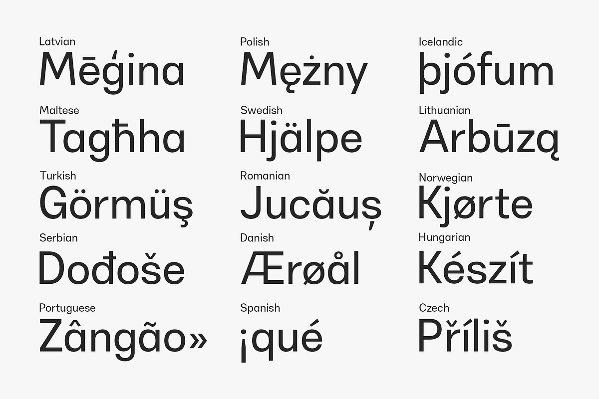 Malbe, a Sans Serif Font by Wildan Type (Photo 3 of 12)