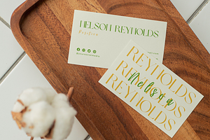 Minimalist Business Card Template
