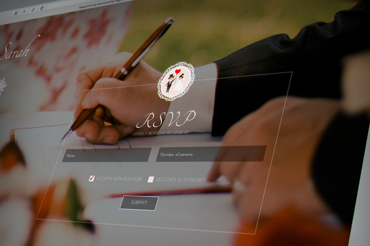 mWm Wedding Landing Page Theme, a HTML Template by mWm Themes (Photo 3 of 6)