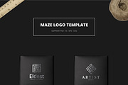 Geometric Maze Logos + Templates, a Branding & Logo Template by Graphicfresh (Thumbnail 5 of 7)