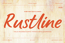 Rustline Bold Handwritten Script