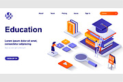 Isometric Landing Page Template, a Templates & Theme by alexdndz (Thumbnail 15 of 31)