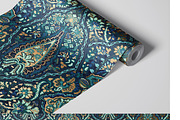 Paper Wallpaper Mockup Bundle, a Merchandise Mockup by creatsy5 (Thumbnail 11 of 21)