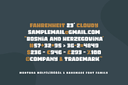 Montuna - Powerful Rough Typeface, a Handwritten Font by alpercakici (Thumbnail 10 of 10)