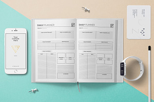 365-day Editable Daily Planner Canva