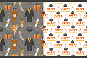 Graduation Clipart and Patterns, a Pattern Graphic by Drafts n Doodles (Thumbnail 6 of 11)