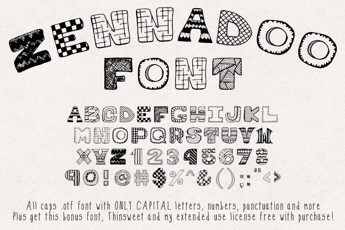 Zennadoo Font