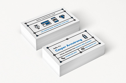 Hipster Designer Card
