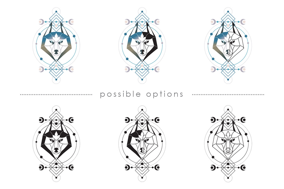 Sacred Geometry Animal Totem, an Animal Illustration by Flo Sacred Art (Photo 6 of 13)