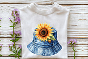 1990 Denim Summer Clipart, an Illustration by Rose Art (Thumbnail 5 of 7)