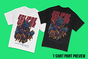 Eclipse Warrior Mutant Illustration, an Animal Illustration by badsyxn (Thumbnail 5 of 5)