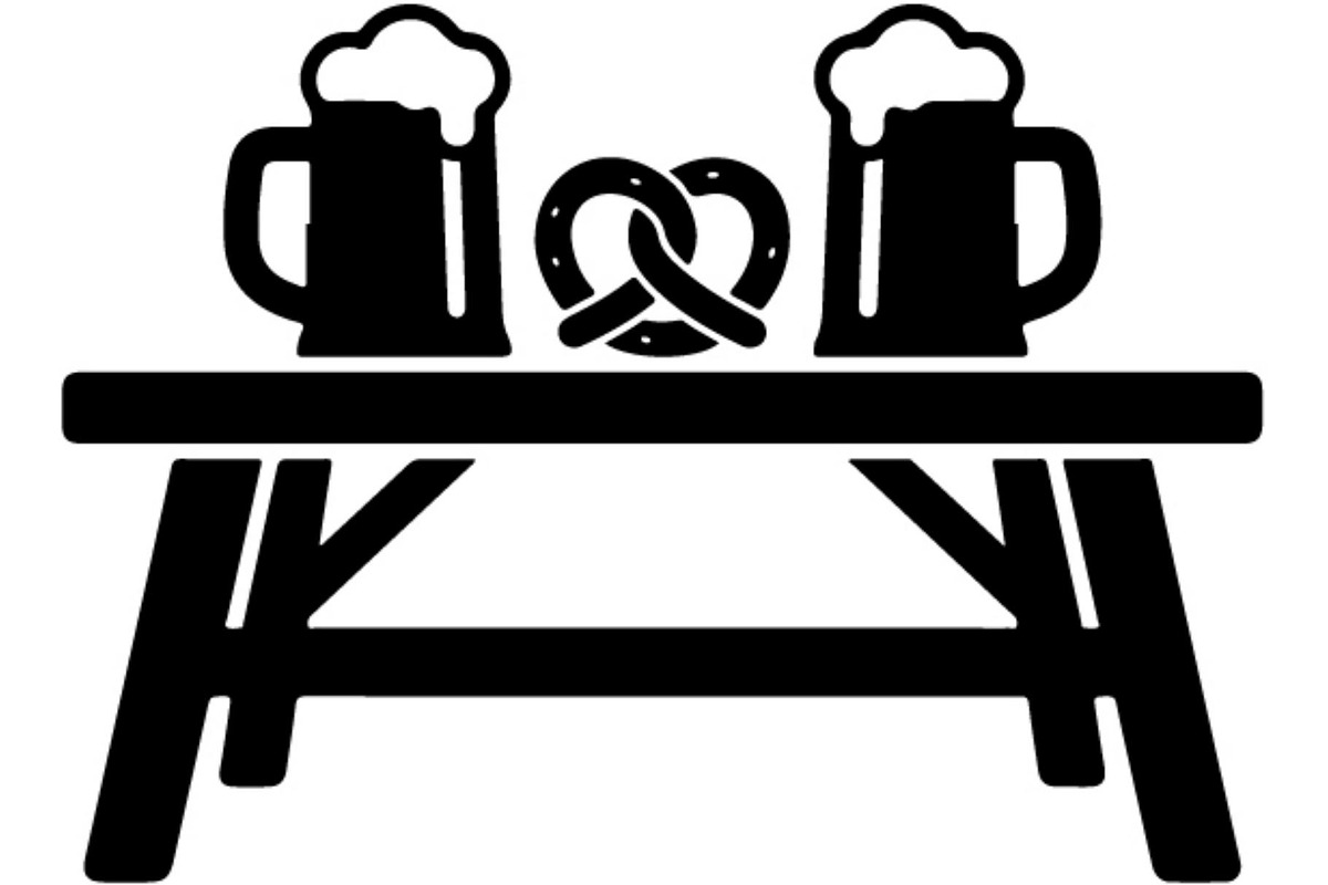 Oktoberfest Beer Table Silhouette, an Object Graphic by Gfx_Store (Photo 3 of 16)