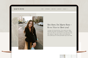 Maeve - Elementor Photography Theme