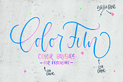 Color Fun - Procreate Brushes, a Brush Add-On by michalhirt (Thumbnail 1 of 7)