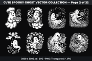 Cute Ghost SVG Bundle Vol - 01, an Object Graphic by XPERTDESIGNER (Thumbnail 13 of 21)